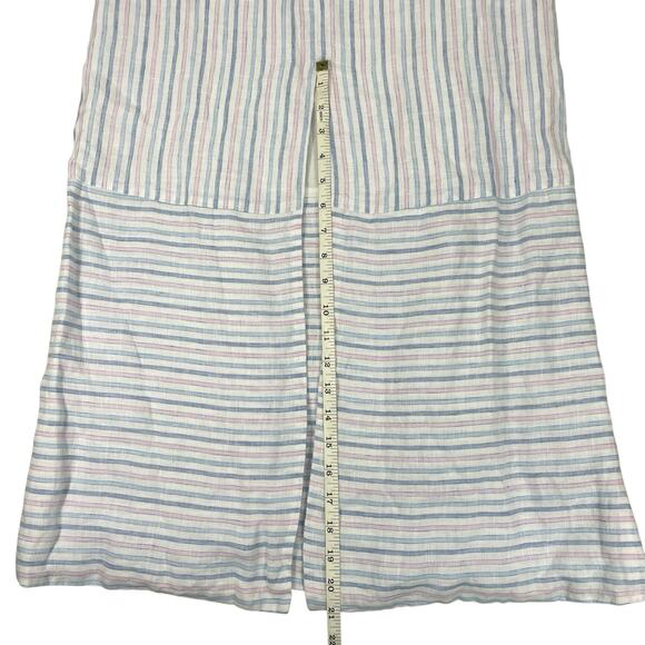 Island Company Oceano Linen Maxi Skirt in Junkanoo Womens Sz XS Boho Casual - Picture 10 of 12